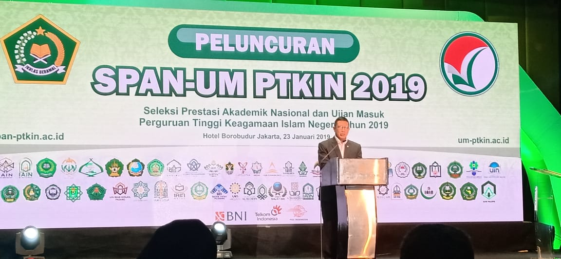 Gambar Menteri Agama Luncurkan SPAN-UM PTKIN 2019 